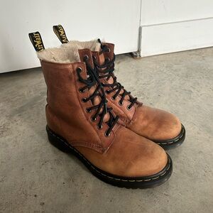 Doc Martens Winter boots. Faux fur lining.